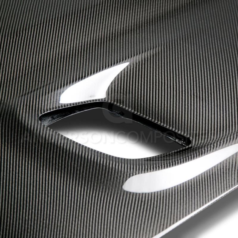 Anderson Composites AC-HD15DGCHHC-OE FITS 15-16 Dodge Challenger Hellcat Carbon Fiber Hood