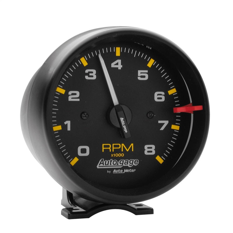 AutoMeter 2300 - Autometer Autogage Black 8,000 RPM Pedestal Mount Tachometer