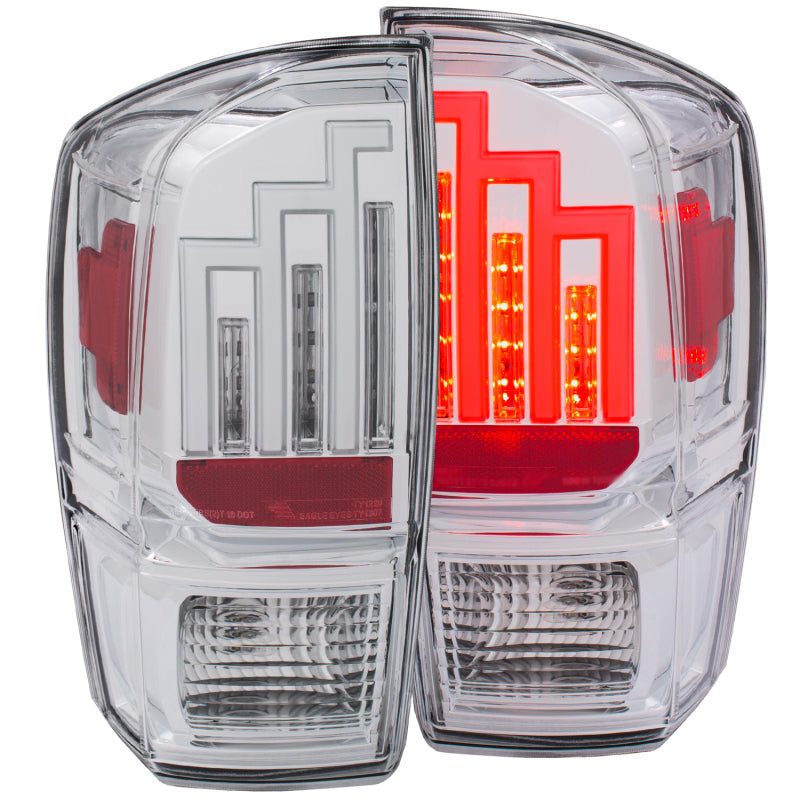 ANZO 311283 FITS 2016-2017 Toyota Tacoma LED Taillights Chrome