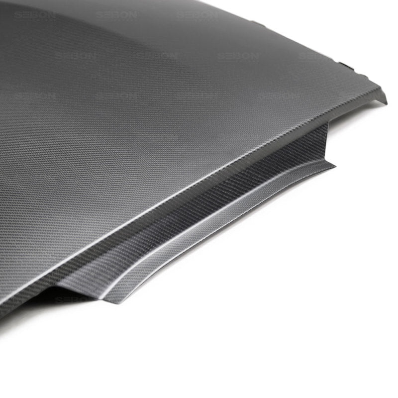 Seibon CR20TYSUP-DRY FITS 2020+ Toyota Supra Dry Carbon Roof Replacement (Dry Carbon Products are Matte Finish)