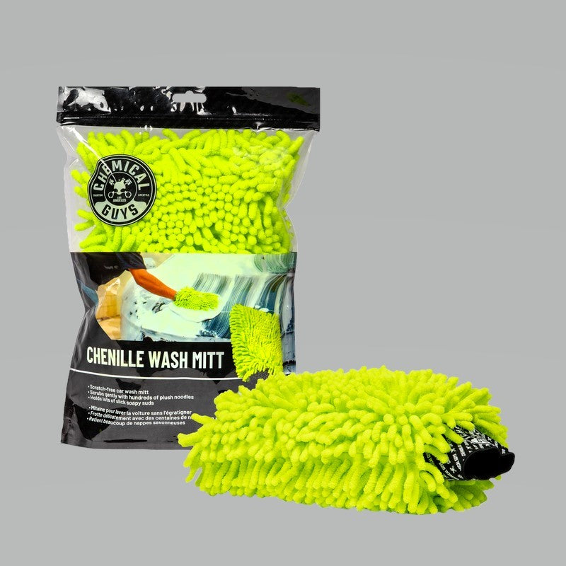 Chemical Guys MIC493 - Chenille Premium Scratch-Free Microfiber Wash Mitt