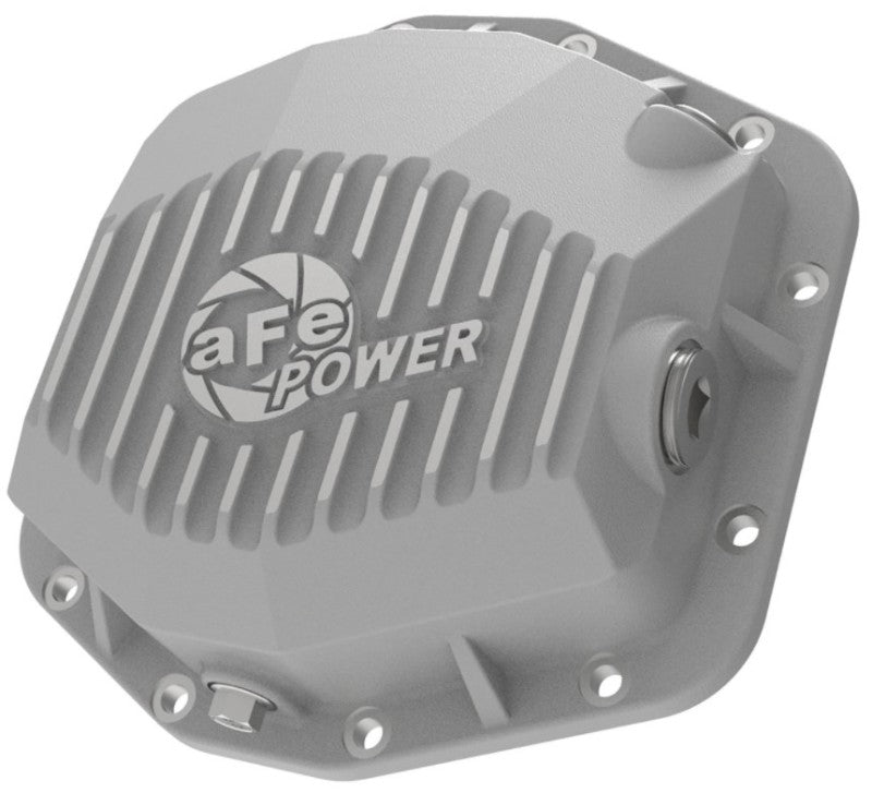aFe 46-71290A FITS POWER 2021 Ford Bronco w/ Dana M220 Differential Cover Raw Street Series w/ Machined Fins