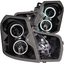 Load image into Gallery viewer, ANZO 121417 FITS: 2003-2007 Cadillac Cts Projector Headlights w/ Halo Black (CCFL)