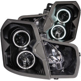 ANZO 121417 FITS: 2003-2007 Cadillac Cts Projector Headlights w/ Halo Black (CCFL)