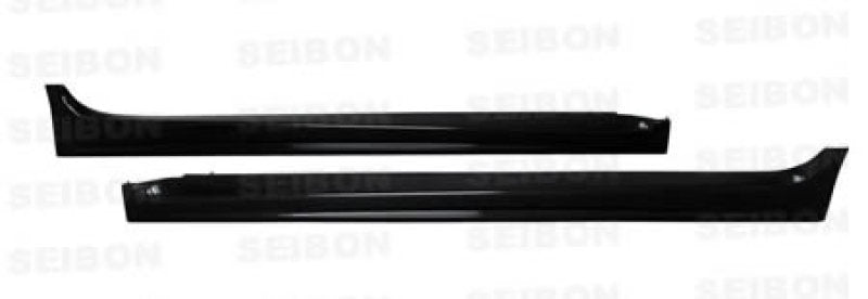 Seibon SS0809MITEVOX-OE FITS 08-09 Mitsubishi Evo X OEM-style Carbon Fiber Side Skirts