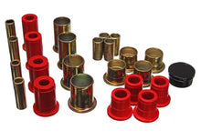 Load image into Gallery viewer, Energy Suspension 3.3162R FITS 82-04 Ford Blazer/S10/S15 PickUp 2WD Red Front Control Arm Bushing Set