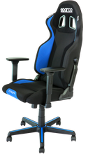 Load image into Gallery viewer, SPARCO 00989NRAZ -  -Sparco Game Chair GRIP BLK/BLU