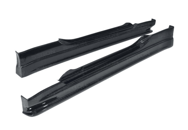 Seibon SS0205NS350-CW FITS 02-08 Nissan 350Z CW Carbon Fiber Side Skirts