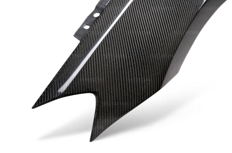 Seibon FF12VWG7 FITS 2012+ Volkswagen Golf MK7 OE-Style Carbon Fiber Fenders (pair)