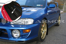 Load image into Gallery viewer, Rally Armor MF2-UR-BLK/GRY FITS: 1993-2001 Subaru Impreza UR Black Mud Flap w/ Grey Logo