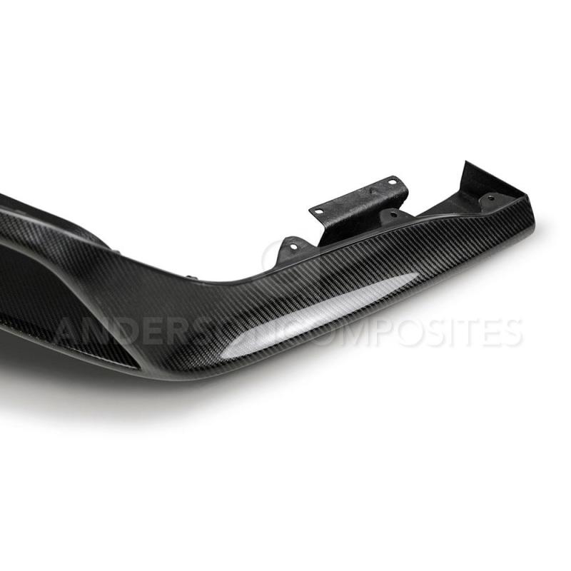 Anderson Composites AC-RL15FDMU-GR FITS 15-16 Ford Mustang R-Style Carbon Fiber Rear Valance (for Quad Tip Exhaust)