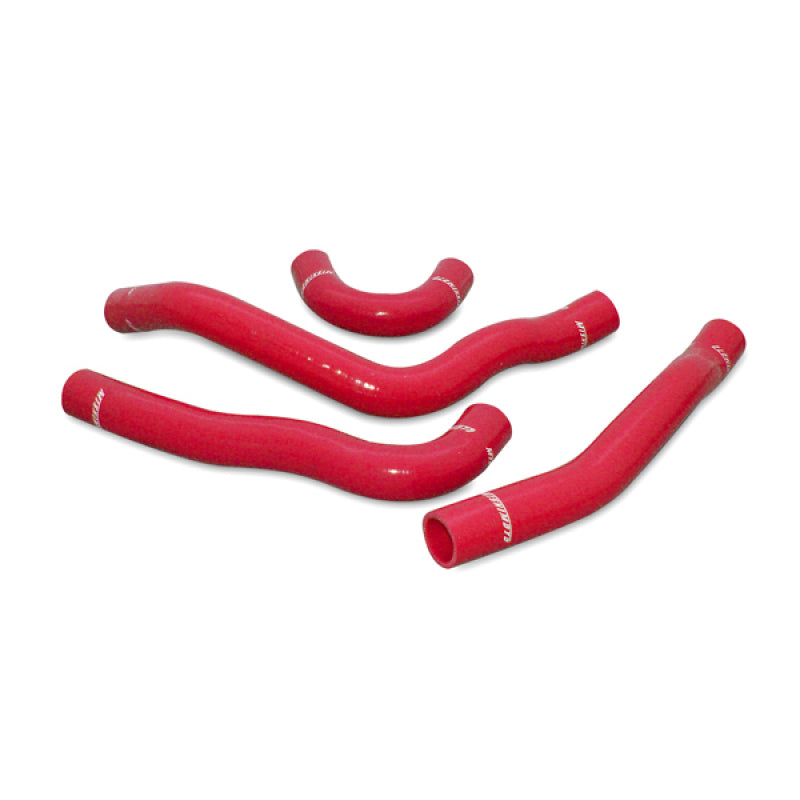 Mishimoto MMHOSE-EVO-10RD - Mitsubishi EVO X Red Silicone Hose Kit