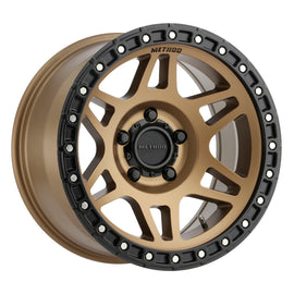 Method Wheels MR31278558900 - Method MR312 17x8.5 0mm Offset 5x150 110.5mm CB Method Bronze/Black Street Loc Wheel