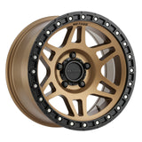Method Wheels MR31278558900 - Method MR312 17x8.5 0mm Offset 5x150 110.5mm CB Method Bronze/Black Street Loc Wheel
