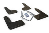 Rally Armor MF51-UR-BLK/DGRY FITS: 17-19 Honda Civic Sport Touring Black UR Mud Flap w/ Dark Grey Logo