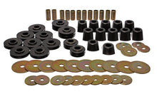 Load image into Gallery viewer, Energy Suspension 3.4110G FITS 3.4110G FITS 67-95 K5 Blazer/67-70 Denali XL/Suburban/Yukon XL 4WD Black Body (Cab) Mount Set