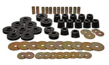 Energy Suspension 3.4110G FITS 3.4110G FITS 67-95 K5 Blazer/67-70 Denali XL/Suburban/Yukon XL 4WD Black Body (Cab) Mount Set