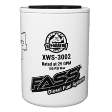 Load image into Gallery viewer, FASS Fuel Systems XWS3002 - FASS Hydroglass Titanium Signature Series Extreme Water Separator XWS-3002