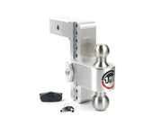 Weigh Safe LTB8-2.5 FITS 180 Hitch 8in Drop Hitch & 2.5in Shank (10K/18.5K GTWR) - Aluminum
