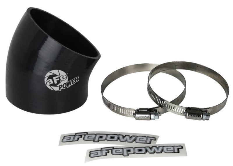 aFe 59-00122 FITS MagnumFORCE Air Intake System Spare Parts Kit 3-1/2in ID x 30 Deg. Silicone Elbow Coupler -Black