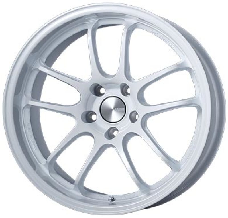 Enkei 489-795-6500WP - PF01EVO 17x9.5 0mm Offset 5x114.3 75mm Bore Pearl White Wheel Special Order / No Cancel