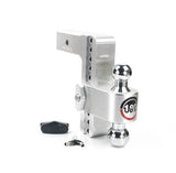 Weigh Safe CTB8-2.5 FITS 180 Hitch 8in Drop Hitch & 2.5in Shank (10K/18.5K GTWR) - Aluminum