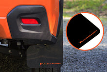 Load image into Gallery viewer, Rally Armor MF26-UR-BLK/OR FITS: 13-17 Subaru XV Crosstrek Black Mud Flap w/ Orange Logo