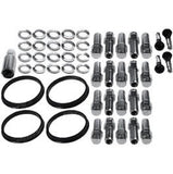 Race Star 601-1428-20 - 14mmx1.50 CTS-V Closed End Deluxe Lug Kit 20 PK