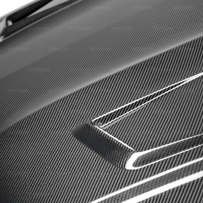 Seibon HD1112MBW204-GT FITS 12-14 Mercedes C-Class GT Style Carbon Fiber Hood