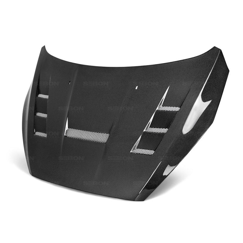 Seibon HD16FDFO-TV FITS 15-17 Ford Focus TV-Style Carbon Fiber Hood