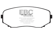 Load image into Gallery viewer, EBC 11-14 Ford Edge 2.0 Turbo Redstuff Front Brake Pads