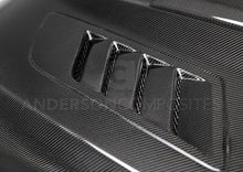 Load image into Gallery viewer, Anderson Composites AC-HD15FDMU-AB-DS FITS 15-17 Ford Mustang (Excl. GT350/GT350R) Ram Air Double Sided Hood