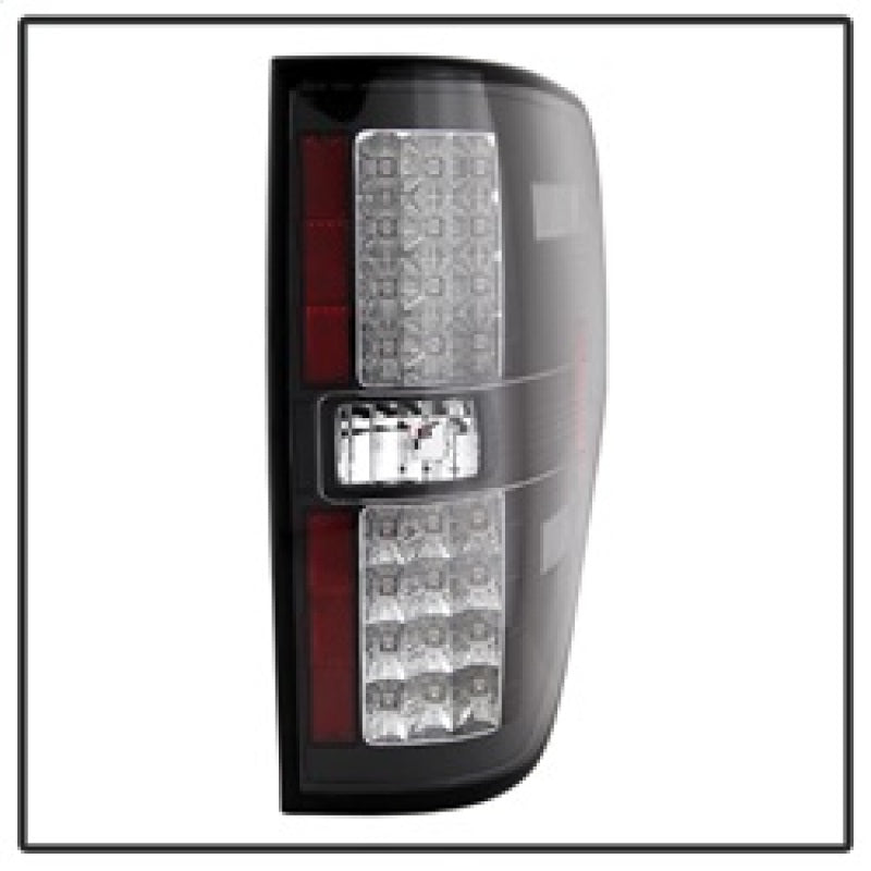 SPYDER 5008374 - Spyder Ford F150 09-14 LED Tail Lights Black ALT-YD-FF15009-LED-BK