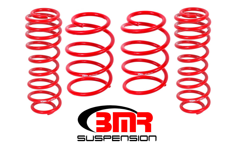 BMR Suspension SP009R - BMR 05-14 S197 Mustang GT Performance Version (Set Of 4) Red