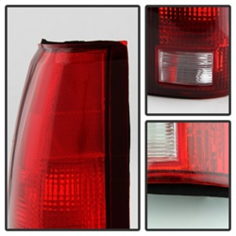 SPYDER 9028779 - Xtune Chevy Blazer Full Size 92-94 / Cadillac Escalade 99-00 Tail Light OEM ALT-JH-CCK88-OE-RC