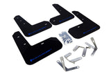 Rally Armor MF23-UR-BLK/BL FITS: 13+ Subaru BRZ / 13+ Scion FR-S UR Black Mud Flap w/ Blue Logo