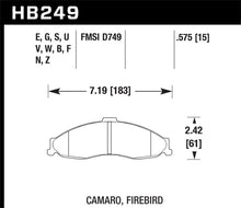 Load image into Gallery viewer, Hawk 98-02 Camaro/Firebird HP+ Street Front Brake Pads - free shipping - Fastmodz