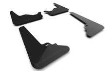 Load image into Gallery viewer, Rally Armor MF101-UR-BLK-MBK FITS: FITS 21-23 Tesla Model S/ S Plaid Black UR Mud Flap w/ Metallic Black Logo