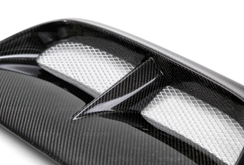 Seibon HDS0405SBIMP-CW FITS 04-05 Subaru WRX/STi CW Carbon Fiber Hood ScoopOnly Fits OEM Hoods (Not  Hoods)