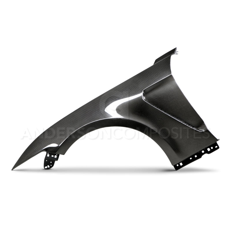 Anderson Composites AC-FF15FDMU-GR FITS 15-16 Ford Mustang GT 350 Style Carbon Fiber Front Fenders