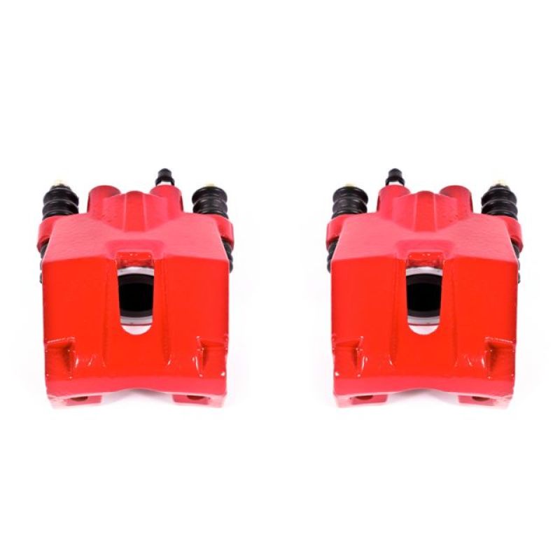 Power Stop 04-11 Ford F-150 Rear Red Calipers w/o Brackets - Pair - free shipping - Fastmodz