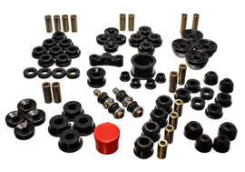 Energy Suspension 16.18104G FITS 90-93 Acura Integra Black Hyper-Flex Master Bushing Set