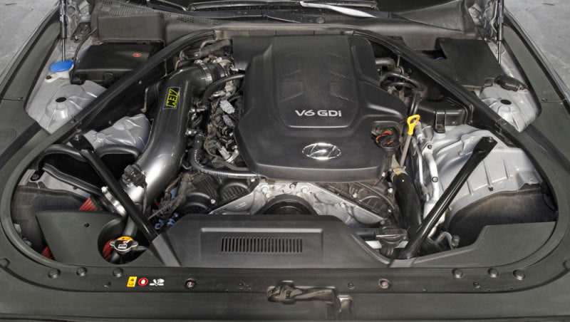 AEM Induction 21-796C - AEM 2015 Hyundai Genesis 3.8L-V6 F/I Silver Cold Air Intake