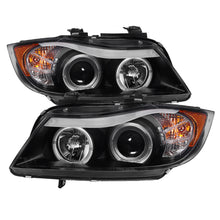 Load image into Gallery viewer, SPYDER 5009005 - Spyder BMW E90 3-Series 06-08 Projector LED Halo Amber Reflctr Rplc Bulb Blk PRO-YD-BMWE9005-AM-BK