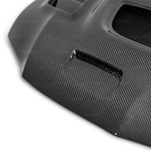 Load image into Gallery viewer, Seibon HD0305MITEVO8-CW FITS 03-07 Mitsubishi Evo 8 &amp; 9 CW Carbon Fiber Hood