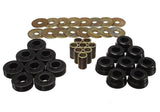 Energy Suspension 3.4126G FITS 3.4126G - Gm Body Mount Set W/HardwareBlack