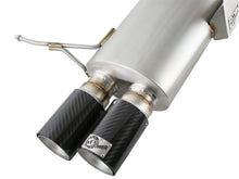 Load image into Gallery viewer, aFe 49-36311-C FITS MACHForce XP Exhaust Cat-Back 2.5in Dia Carbon Fiber Tips SS-304 08-13 BMW M3 (E90) V8 4.0L