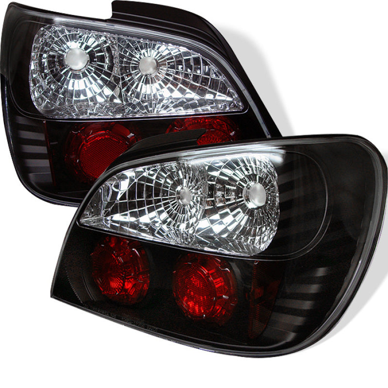 SPYDER 5007193 - Spyder Subaru Impreza WRX/Sti 02-03 4Dr (Not Fit Wagon)Euro Style Tail Lights Black ALT-YD-SI01-BK