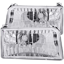 Load image into Gallery viewer, ANZO 111247 -  FITS: 1992-1996 Ford F-150 Crystal Headlights Chrome