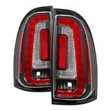 SPYDER 5085467 - Spyder 05-15 Toyota Tacoma LED Tail Lights (Not Compatible w/OEM LEDS)Black ALT-YD-TT05V2-LB-BK